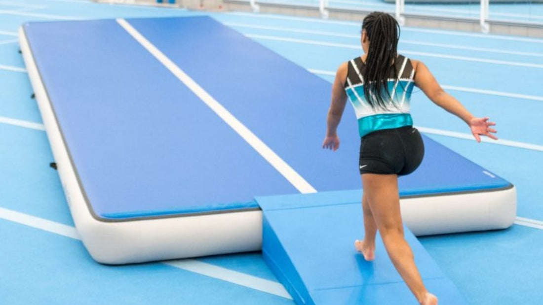 Elevate Your Gymnastics Training with the RIDEO Premium Inflatable Air Track - RIDEO