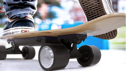 Boy Ride on Rideo Koowheel Electric Skateboard K mini Cruiser Beginner Upgraded Remote Control For kids & Teens Outdoor Blog Image