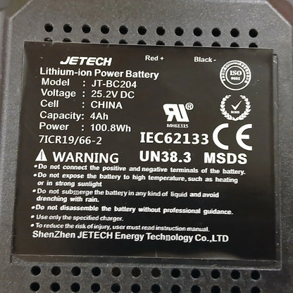 RIDEO Workshop Parts Hoverboard Battery Replacement 24-25.2v 4ah Lithium Battery Pack - RIDEO